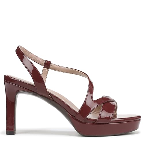 Naturalizer Women's Abby Heeled Sandal Cranberry Patent 7 M by Naturalizer - Used condition - Image 6