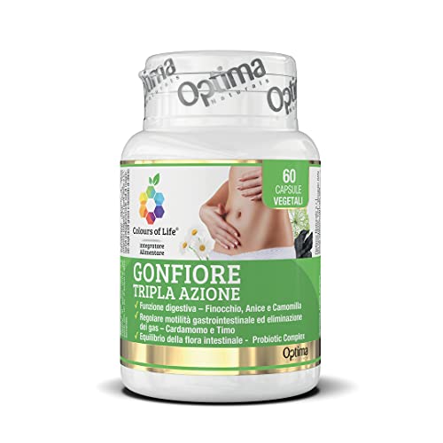 GONFIORE TRIPLA AZIONE - integratore per ridurre gonfiore e...