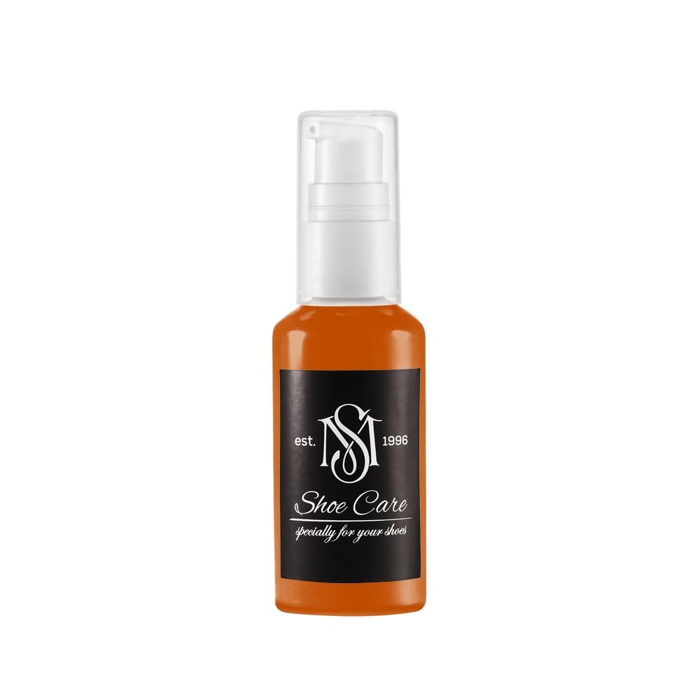 Baume pour cuir orange brûlé MAVI STEP pour vos sacs et souliers