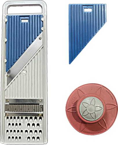 Image of Multipurpose Vegetable Cutter & Chopper | Manual Hand Press Onion, Potato, Carrot & Fruit Slicer Dicer | Sharp Blade Kitchen Chopper | Easy to Use & Clean