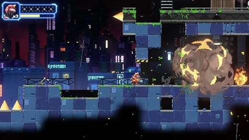 Metal Suits: Counter Attack Nintendo Switch videojuego retro de accion 2D 5