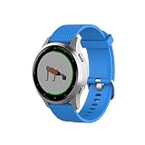 TenCloud Band Compatible with Garmin Venu 2S Vivoactive 4S 40mm Washable Silicone Straps Sport Wrist