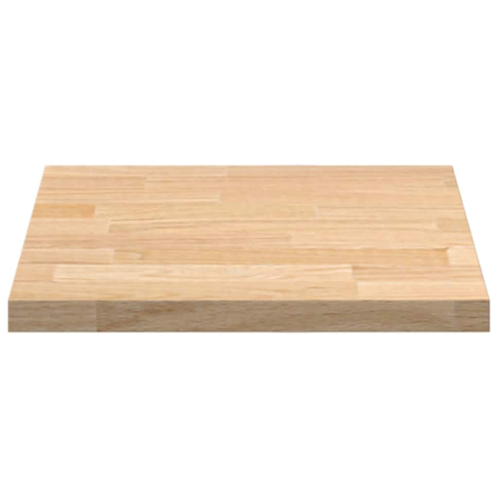 Plan de travail robuste en bois de chêne pour cuisine et établi comme plan de travail de cuisine en bois massif aspect naturel