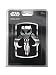 Chroma 041523 Star Wars MANDALORIAN SKULL Chrome INJECTN MOLDED Emblem