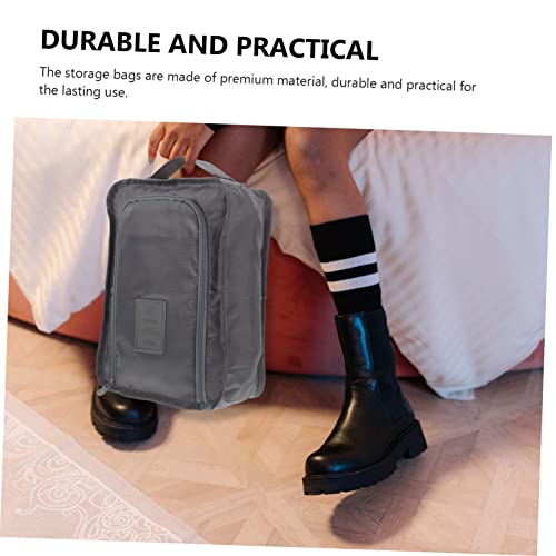 CLISPEED 6 Peças Saco De Armazenamento De Tênis Mala De Viagem Para Sapatos Saco De Transporte De Sa