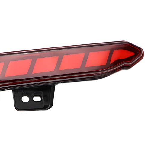 Dreamseek Led Reflector Tail Light For Honda Accord 2018 2019 2020 2021 2022 Rear Bumper Brake Lamp With Dynamic Sequential Turn Signal Red Lens #TOP3