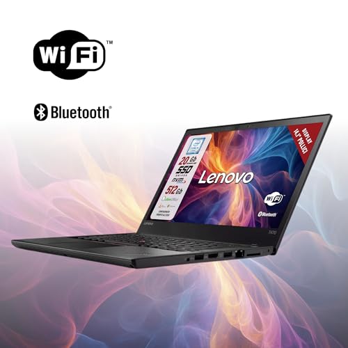 Lenovo ThinkPad, Pc Portatile Intel i5-6200U 2 Core 2.3Ghz, Ram 20Gb SSD 512Gb, Display 14.1" HD, Win 10, Notebook Pronto all'uso con Libre Office, Omaggio Chiavetta USB FingerPrint (Ricondizionato) - 5