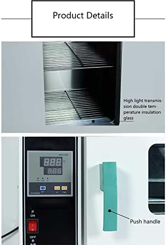 Incubadora de laboratorio con control inteligente de temperatura para crecimiento microbiano y germinación de semillas