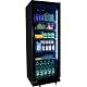 Getränkekühlschrank Zorro ZKB 360 Liter schwarz für Gastronomie und Kiosk