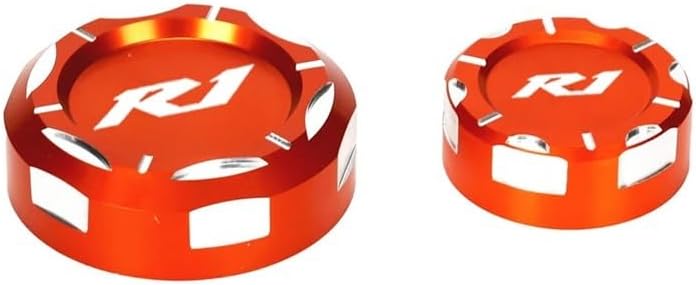 Guard Brake Fluid Reservoir Motorcycle Brake Fluid Reservoir Cover Front Rear Brake Fluid Reservoir Cover Cap Accessories for YZFR1 YZF-R1 2010-2022