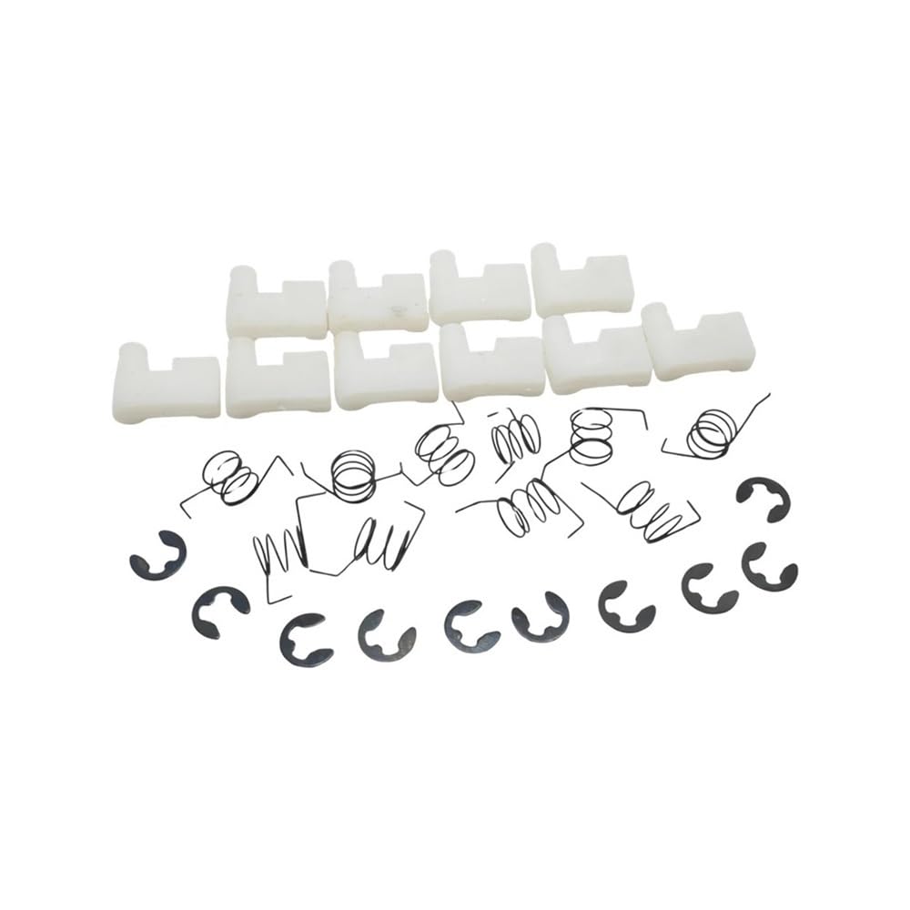 Juego de 20 Clips de Resorte for trinquete de Volante de Arranque de rebobinado, Aptos for motosierras de 4500, 5200, 5800, 45 CC, 52 CC y 58 CC.