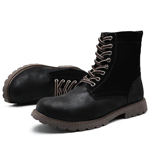 Image of COSIDRAM Men's Casual Oxford Boots Classic Suede Chukka Boot Comfort Business Dress Shoes Lace Boots