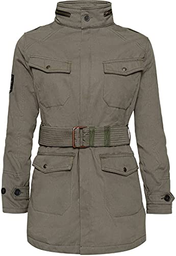 Veste moto textile femme John Doe Field vert olive XS blouson 2017