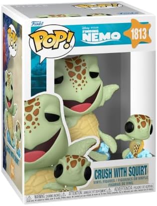 Funko POP! & Buddy: Disney Pixar Finding Nemo - Crush with Squirt image 3