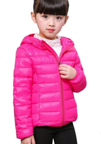 BOFETA Kids Hooded Cute Puffer Jackets Coat Lightwight Warm Packable Jackets3