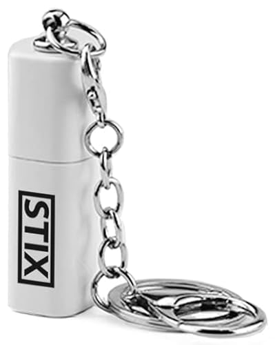 STIX-Zieher Premium mit Schlüsselring - Tool zum Entfernen von abgebrochenen Sticks im Gerät - kompatibel mit ILUMA Prime One TEREA - weiß