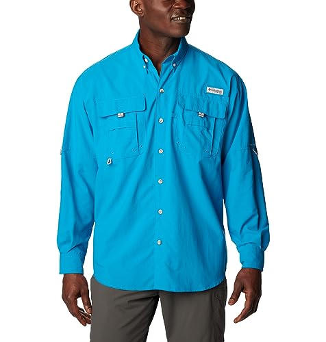 Image of Columbia Men's PFG Bahama II Long Sleeve Fishing Shirt