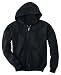 Hanes Big Boys' Eco Smart Fleece Zip Hood, Black, Large