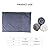 IEUUMLER 3 Pack Fleece Dog Blanket Soft Washable Pet Throw Blanket Sleep Bed Mat FC007 (S (40x60cm), Blue+Grey+White)