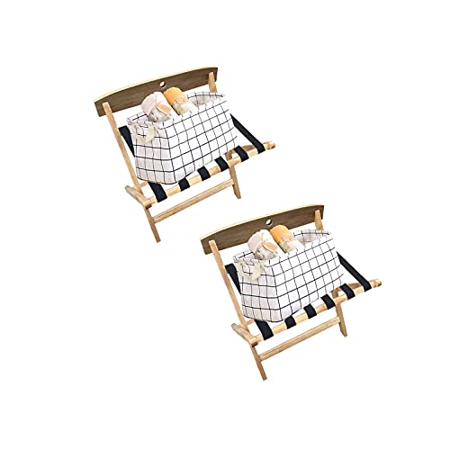 Support à bagages rétro en bois rigide et sangles nylon renforcées