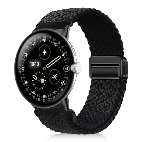 [YealRed] �o���h For Google Pixel Watch 4/3/2/1 41mm �p �����p�X�g���b�v �e���i�C������ �ւ��x���g �ґg�X�g���b�v ���C�o�b�N�� �����x���g �}�O�l�b�g ���� �o���h �j�����p �O�[�O�� �s�N�Z�� Watc
