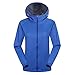 Produktbild MAYOGO Unisex Outdoor Funktionsjacke Softshell Jacke Wanderjacke Dünne Winddicht Atmungsaktiv wasserdichte Regenjacke Outdoorjacke Camping Jacke Windbreaker Full Zipper
