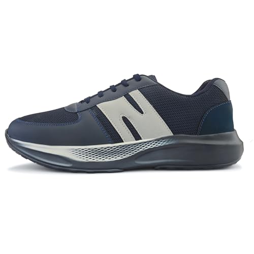 Image of Centrino Men's Running Shoes | Ultra Lightweight & Breathable | Comfortable Walking & Workout Sneakers | Cushioned Casual Sports Shoes (9441)