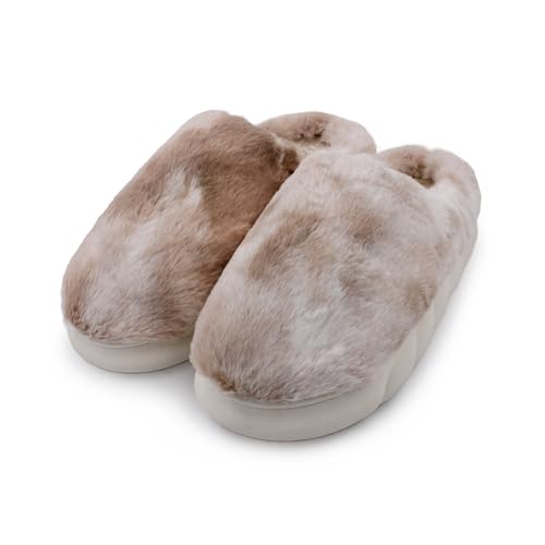Image of VRITRAZ Women's Comfort Slip On Closed Toe Warm Winter with Cute Design print House Clog Indoor Slipper