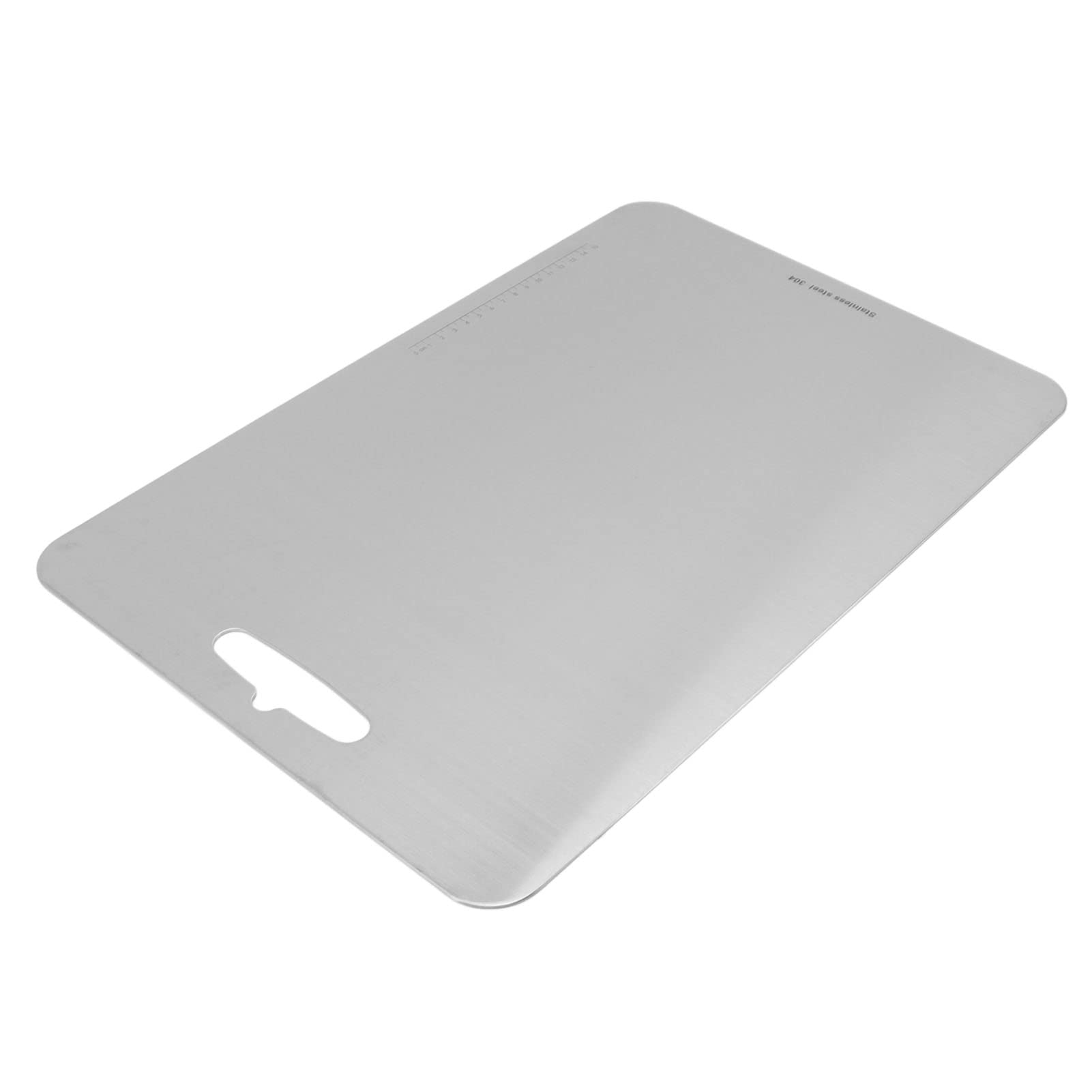 Ejoyous 304 Stainless Steel Cutting Board, Double Sided (L 205-235)