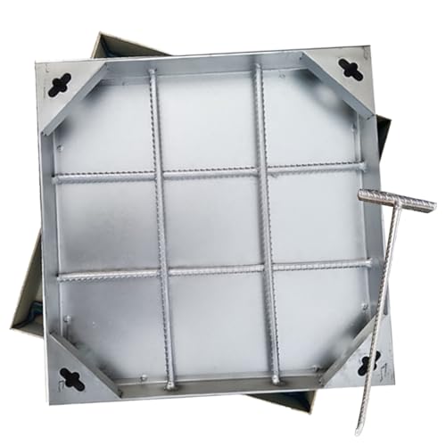 Tapa de acero inoxidable para tanque séptico y drenaje de aguas residuales
