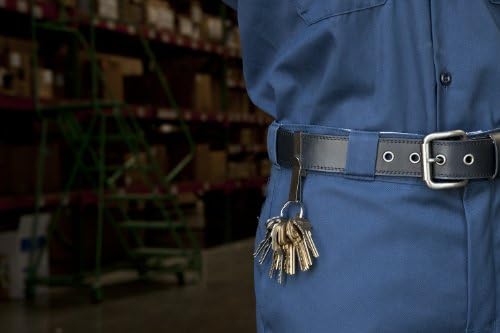 KEY-BAK Belt Clip Key Holder with Split Ring, Chrome image 4