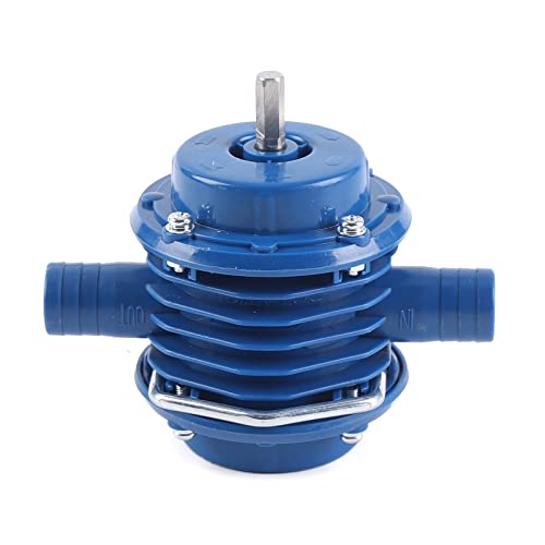 Electric Drill Pump Self Priming Powered Water Pump Centrifugal Pump Garden Electric Mini Self-Priming Hand Drill Water Pump Centrifugal Pump Heavy Duty New