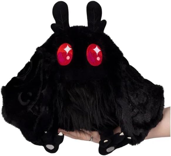 Mini Baby Mothman - Mothman Collection - 9 in - Soft Toy Collectible Stuffed Animal - Wing Magnets