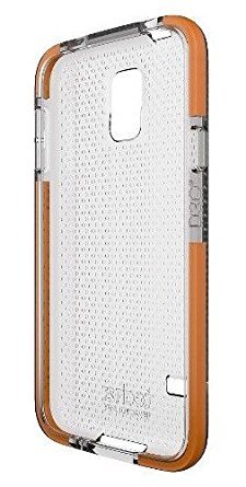 Tech 21 Impact Mesh Samsung Galaxy S5 Case - Clear/Orange (44935TGR)