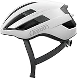 ABUS WingBack Rennradhelm für Erwachsene, glänzendes Weiß, Größe L