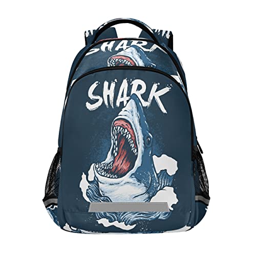 Cartable à dos requin ergonomique pour soulager le dos