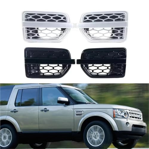 Grille d'aération Discovery 4 finition noir brillant premium