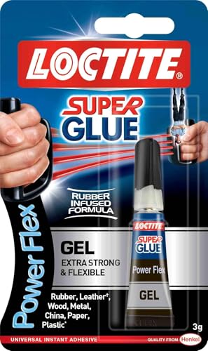 Loctite 2633674 Super Glue Gel, Transparent Clear, 3g