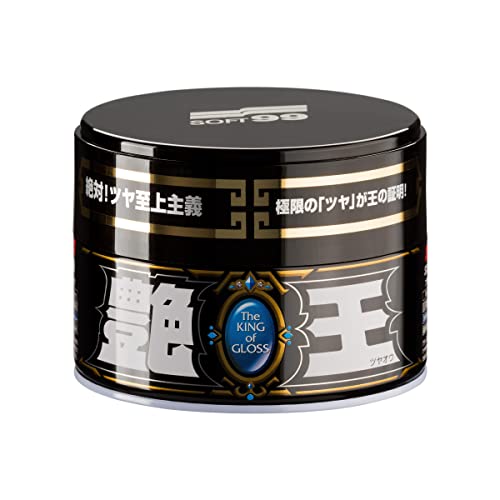 SOFT99 177 The King of Gloss cera sintética protectora barniz negro 300 g