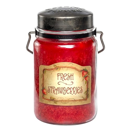 McCall's Fresh Fraises Bougies parfumées 26g | Senteur fruitée maison
