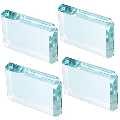 Presse-papiers en cristal clair pour organiser vos documents et embellir la maison