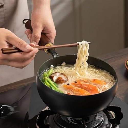 Wok japonés multifuncional de hierro fundido 24 cm miniatura 2