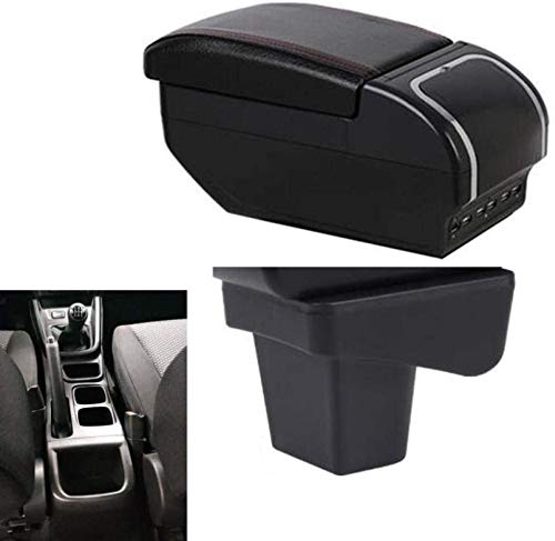 Wit) Prachtige opbergdoos voor de middenconsole in de auto voor de MG ZS Nieuwe leren organizer