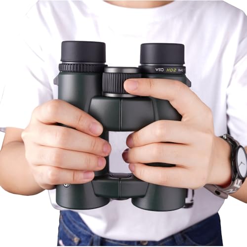 Image of Vanguard VEO HD2 8X42 Binocular (8420) I Composite Carbon Fibre Material, Hoya (ED) Glasses, Waterproof and Fog Proof I Neck Strap I Soft Bag, Black