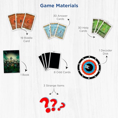 The House of Riddles - Juego de mesa para 1 a 4 jugadores miniatura 4