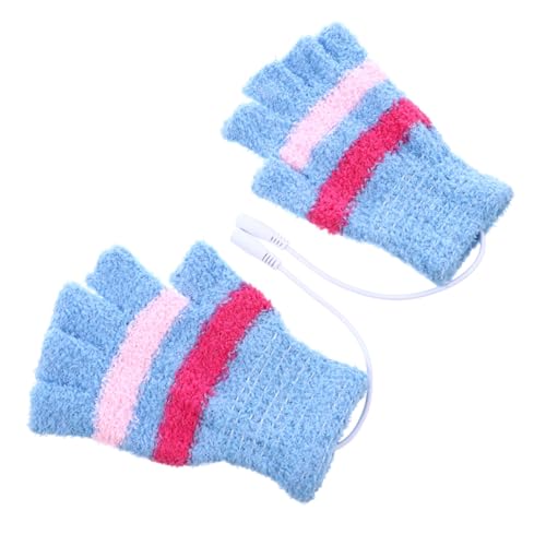 Guantes calefactables USB Mobestech mitones térmicos de invierno para escribir 3