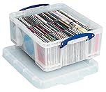 Really Useful Box Plastic Storage 18 Litre Clear