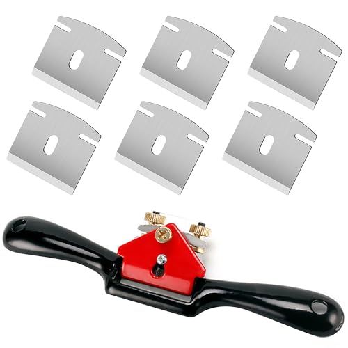 9 Zoll Verstellbarer Schabhobel, Handhobel, Handhobel Holz, Holz...