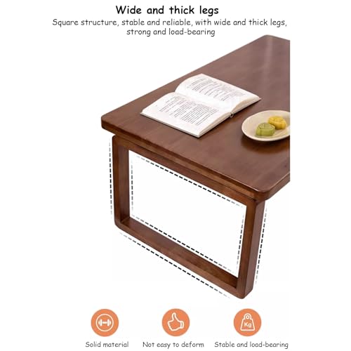 Table basse pliable sans outils pour s'installer confortablement par terre