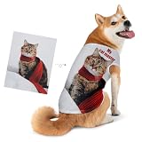 Camiseta para Perro Personalizada, Ropa Personalizada para Dueño Y Perro, Disfraces con tu Nombre/Foto/Logotipo para Mascotas, Perros, Cachorros